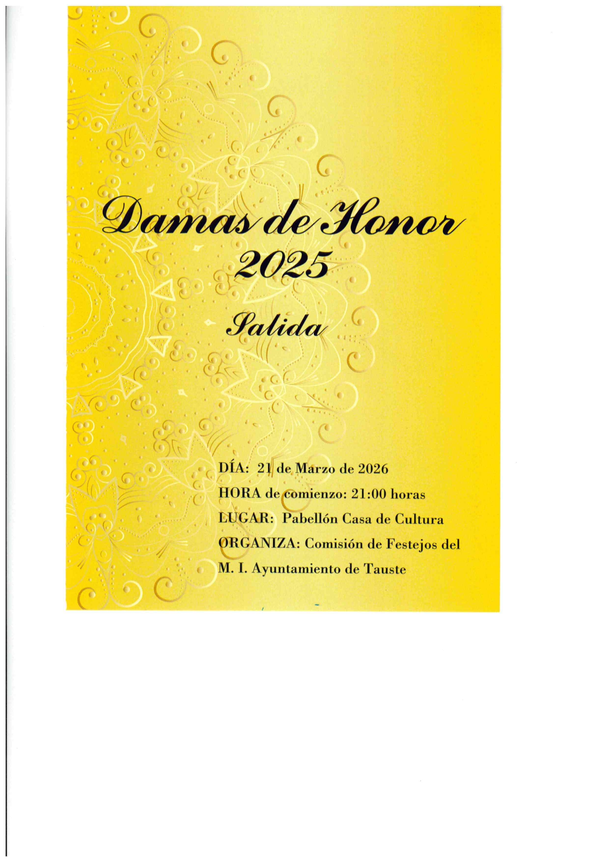 Tauste, Ayuntamiento de Tauste